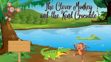 The Clever Monkey and the Kind Crocodile
