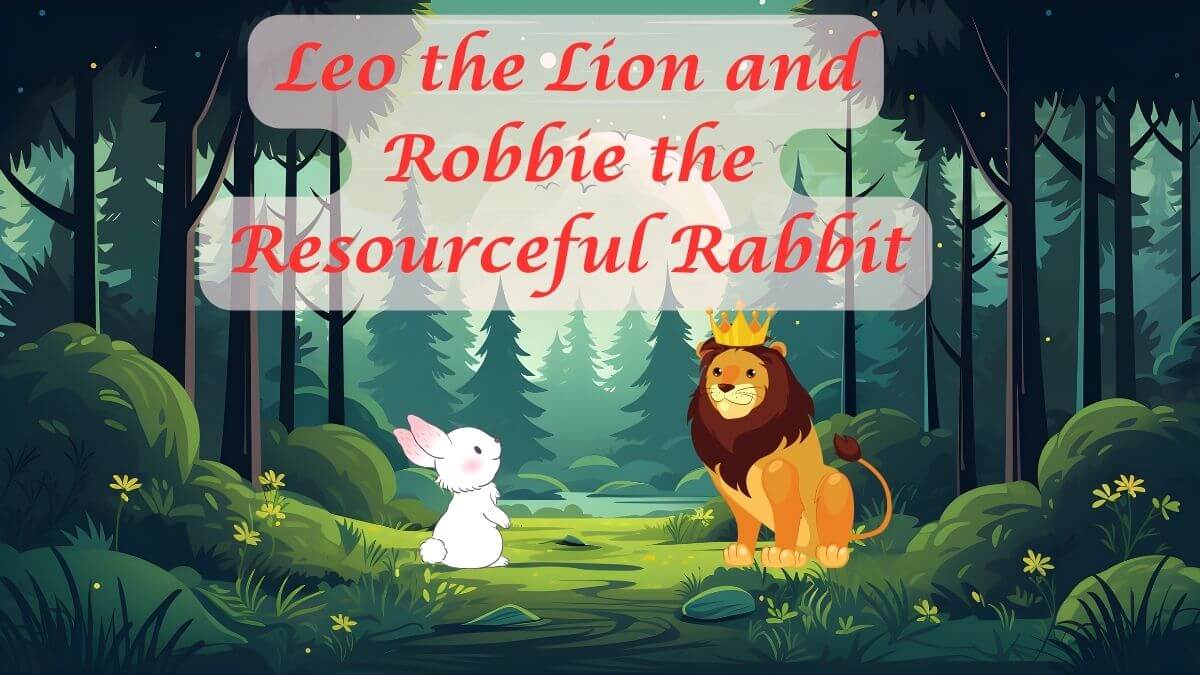 lion and rabbit